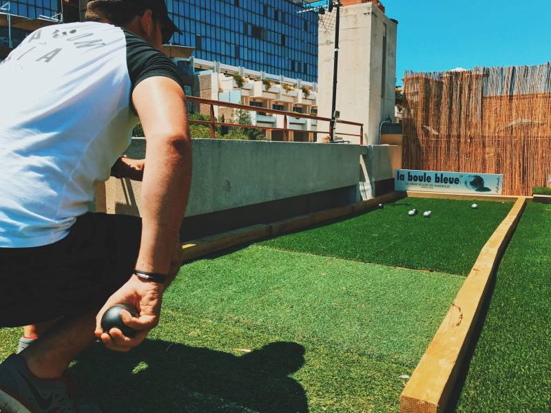 Tournoi de pétanque pour un team bulding marseillais