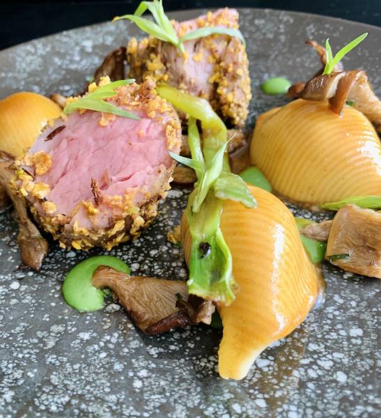 Filet de veau rôti au sautoir